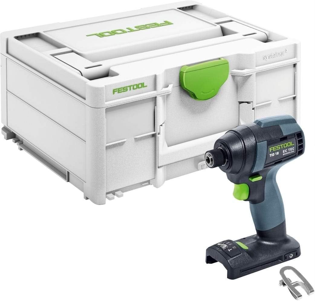 Festool 576479 TID 18 Cordless 18V Impact Driver BASIC, Tool Only