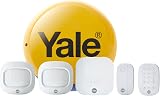 Yale IA-320 Sync Smart Home Alarm 6 Piece Kit with Hub, Siren, 2 PIRs