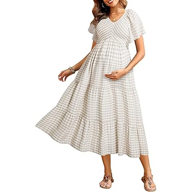 open lace back dress 20 Best Amazon Winter Maternity Outfit Ideas 2023 main image 1