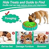 Vivifying Snuffle Mat for Dogs Durable Interactive Toy Green Orange view 4