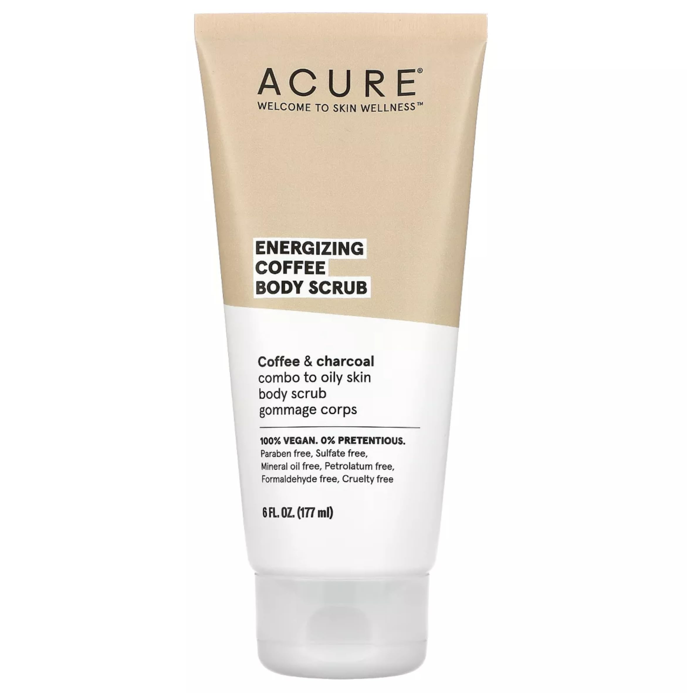 Acure Body Scrub Energizing Coffee 177ml