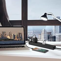 6Ft Power Strip Surge Protector - Yintar Extension