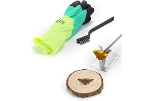 AIMOADO Branding Iron, 1 1/2" Wood Branding Iron for Woodworking Leather Hats, BBQ Steak Bread Logo Branding Iron for Food