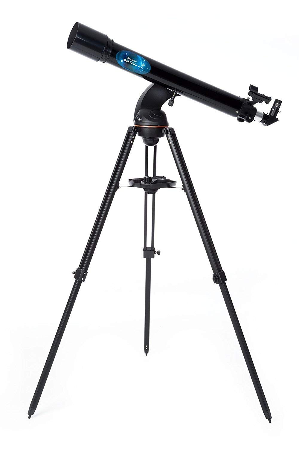 Celestron 22201 Astro-Fi 90 WiFi Refractor Telescope, Black