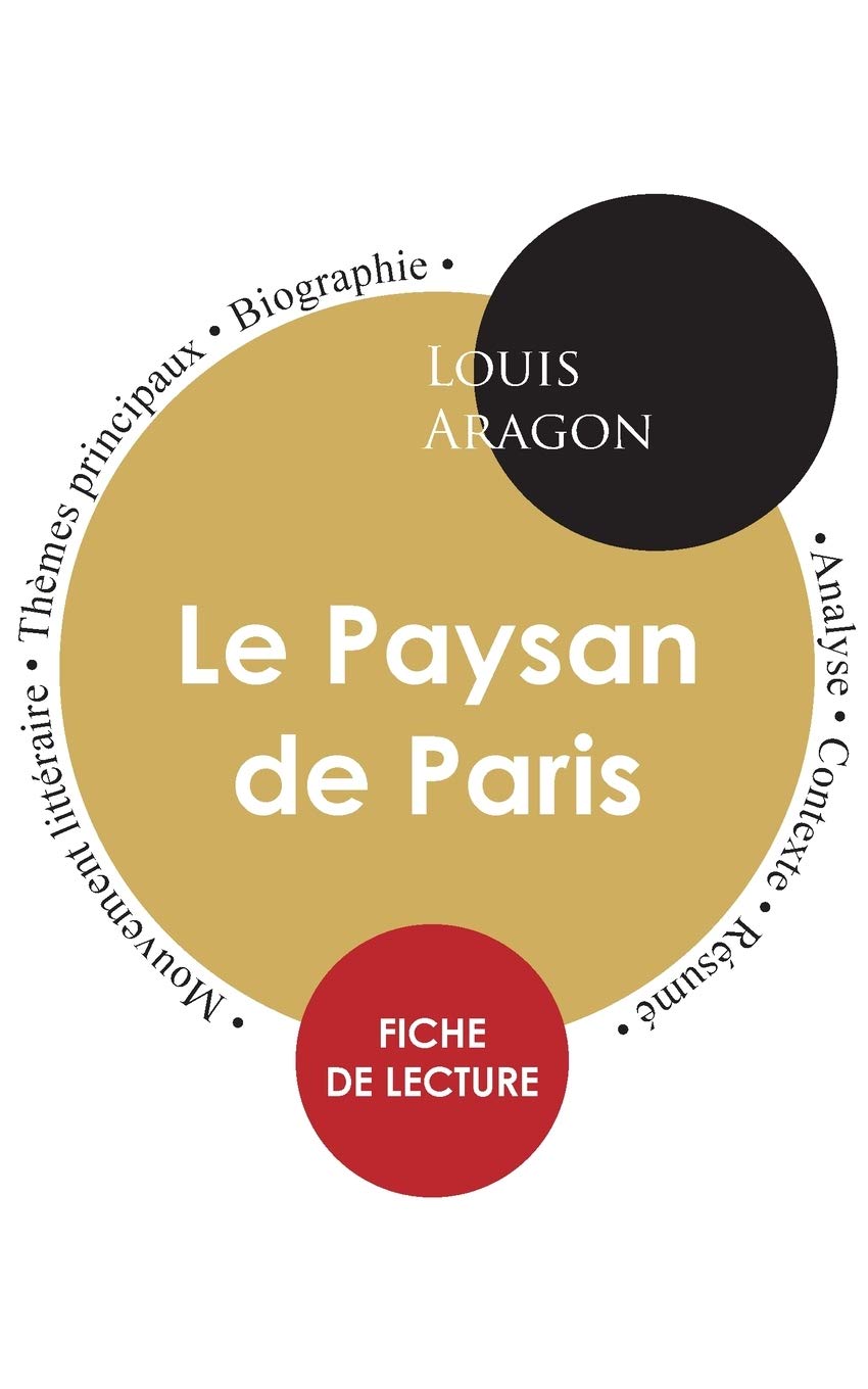 Amazon Fr Fiche De Lecture Le Paysan De Paris Etude Integrale Louis Aragon Paideia Education Livres