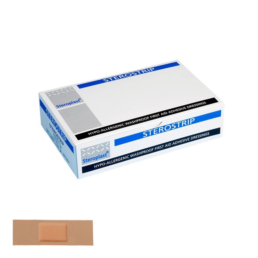 Sterostrip Hypo-allergenic Washproof Plasters - 7.5 x 2cm (x100)