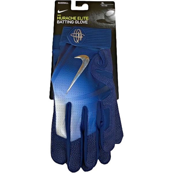 Amazon.com: Nike Alpha Huarache Pro - Guante de bateo (talla L), color azul  : Deportes y Actividades al Aire Libre
