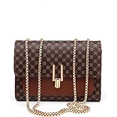 CamarKolbin Women's Fashion Trendy Shoulder Bag Mobile Wallet Card Bag 2.95 * 5.51 * 7.87 feet - Brown