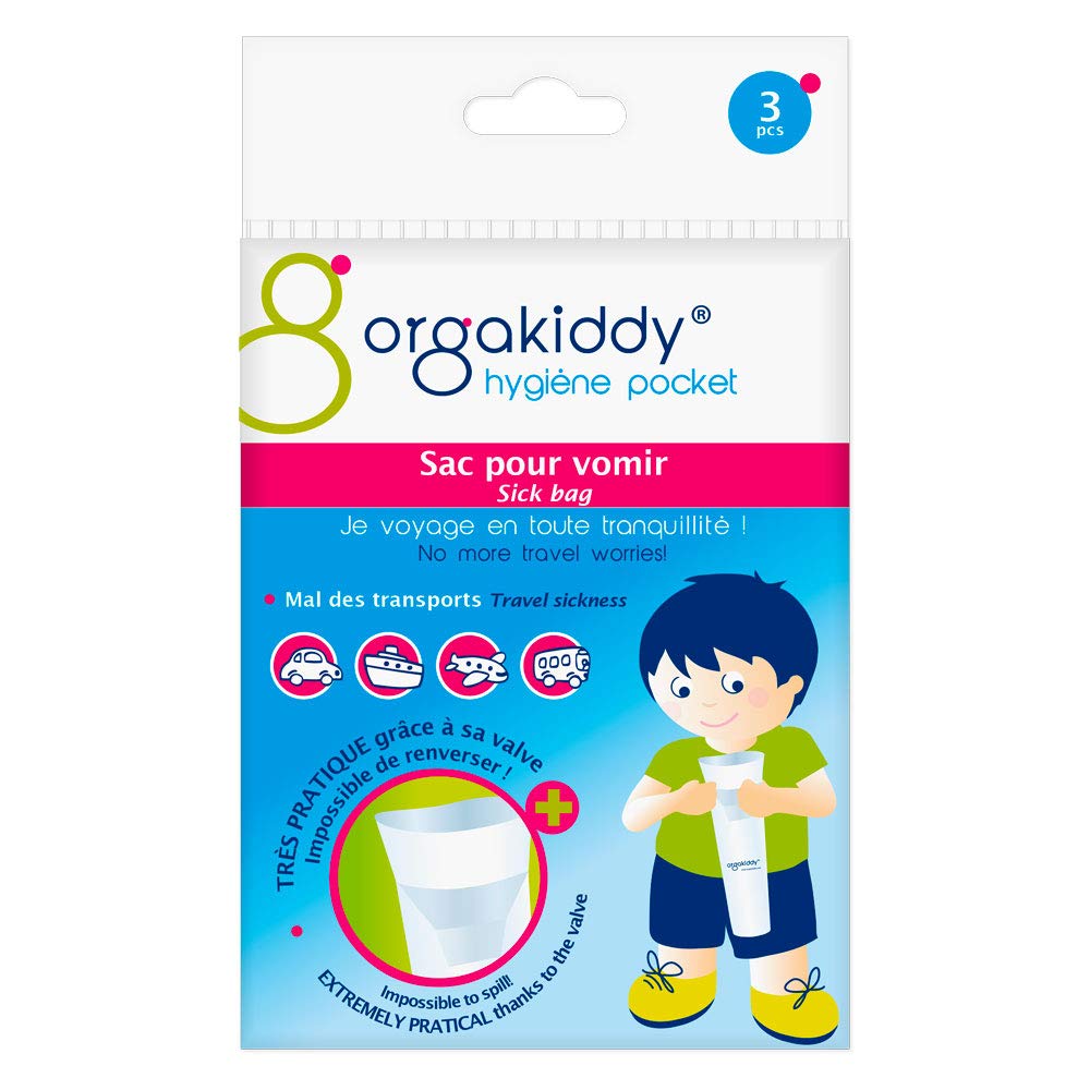 orgakiddy Spit Bag, Opaque, 3 Stück (1er Pack)
