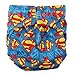 Bumkins Cloth Diaper Snap All-In-One (AIO) or Pocket, 7-28lbs, Superman