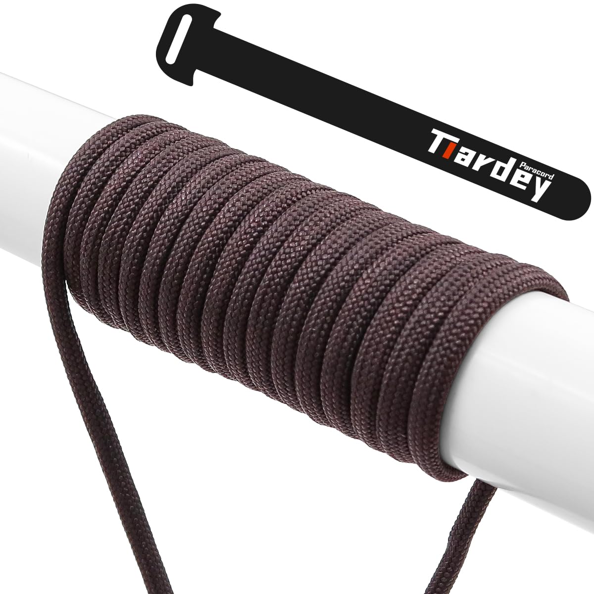 Tiardey PPF-070 Paracord 4mm 100ft (31m) 7 Core Strand,Tear-resistant,Nylon Cord,Mil Spec Type III Paracord,Holds up to 250kg for Outdoor Survival Camping