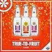 IZZE Organic Flavored Sparkling Water Beverage, Variety Pack, 12 oz Glass Bottles, 12 Count