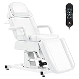 BarberPub Fully Electric Facial Bed with 3 Motor