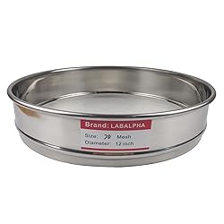 LABALPHA 20 Mesh Lab Sieves, 20 Mesh Test