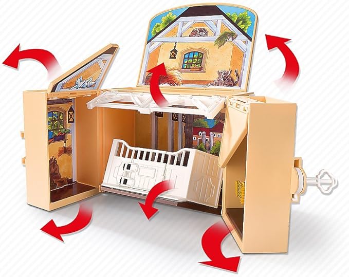 Playmobil ecurie transportable 5418 Clearance