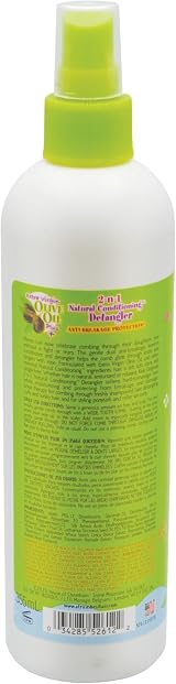 Africa's Best Kids Organics 2-in-1 Detangler Conditioning Leave-In 12oz view 2
