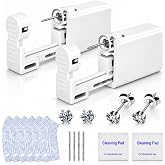 Anzero Ear Piercing Kit, Disposable Ear Piercing Gun with 4MM CZ Studs | Earlobe Cartilage Piercing, Easy Safe Home Use, Sterile Packed, Preloaded 316L CZ Hypoallergenic Studs for Women, Men &amp; Girls