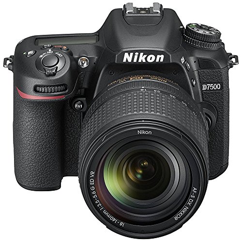 Nikon D7500 Black Digital SLR Camera with 18-140mm VR & 70-300mm f/4-5.6 SLD DG Macro Telephoto Lens + Accessory Bundle - Thumbnail 4