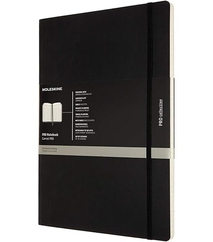Amazon.com : Moleskine A4 Size 21 x 29.7 cm Pro Notebook, Office
