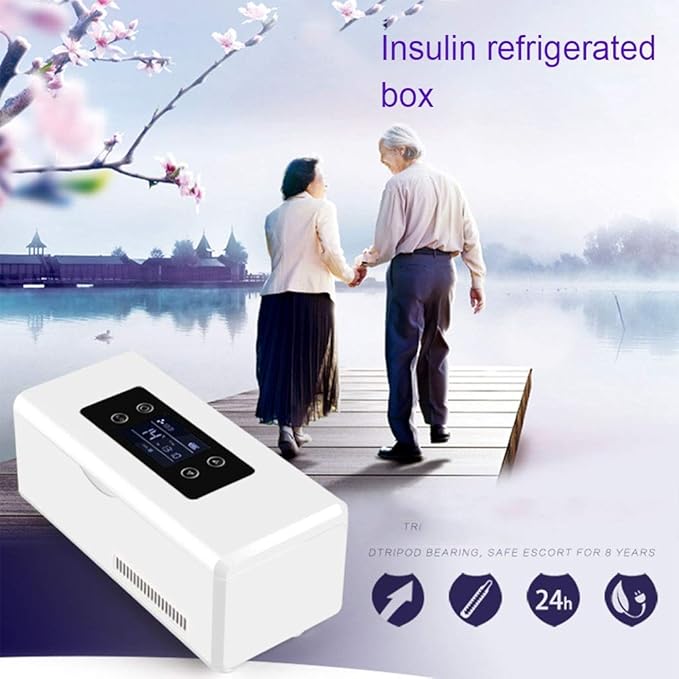 Dyl Caja refrigerada de insulina Hogar portátil Coche Inteligente ...