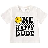YOUNGER TREE Baby Boy Clothes 1 Year Old Clothes First Birthday Outfit Boy Short Sleeve T-Shirt Infant Summer Outfits