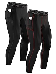 Runhit Mens Compression Pants Running Tight for Men
