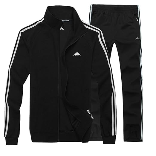 Mirecoo Herren Jogginganzug Trainingsanzug Fitness
