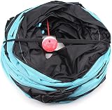 Bemodst S-Type Cat Tunnel 2/3/4/5-Way Collapsible Small Animal Maze view 7