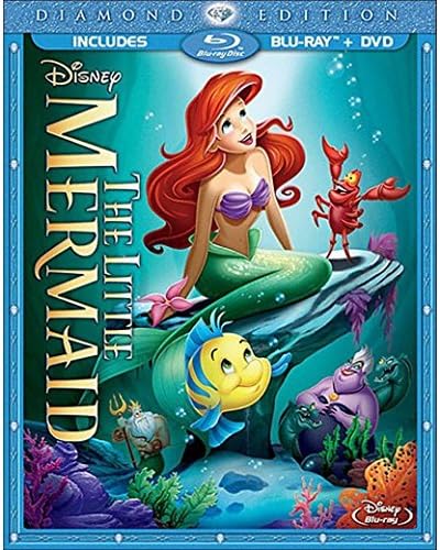 The Little Mermaid Blu-Ray 2013 Diamond Edition