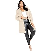 City Chic womens City Chic Plus Size Coat Winter Escape