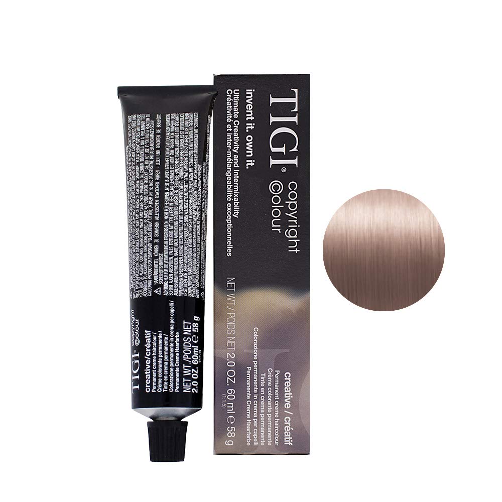 9/23 Very light violet golden blonde Tigi Creative 60ml