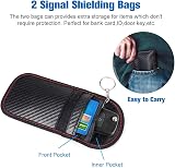 MOSFiATA Car Key Signal Blocker Box with 2 Pack Faraday Pouches Large view 8