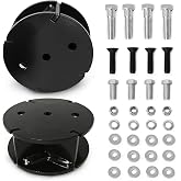 MILLISEC 2 Inch Air Spring Bag Lift Spacers Kit for Chevy,Ford,GMC,Ram | OE Replaces #TR200020AS,Firestone 2366, 52420,works with bellows-style air springs such as Torque, Firestone，AirLift