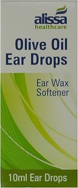 Alissa Olive Oil Ear Drops 10ml 5 Packs Softens Wax 5 x 10ml view 2