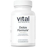Vital Nutrients Detox Formula - Vegan Liver Detox - Antioxidant Supplement Promotes Liver & Detoxification Support - Gluten, Dairy, Soy Free - Non-GMO - 60 Capsules