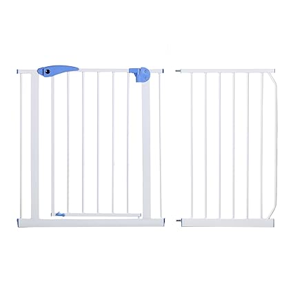 Yorbay Türschutzgitter Treppenschutzgitter 75cm-175cm Klemminstallation Ohne Bohren, 15 Varianten wählbar