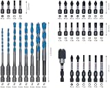 Bosch Professional 35 Pieces MultiConstruction Drill Bit & Screwdriver Bit Set view 4