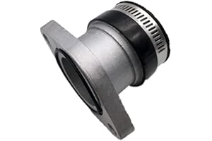 PLSUSJHAO Carburetor Intake Manifold Carb Boot Joint Adapter Replacement For Wolverine 350 YFM350X 1999-2005 Big Bear 350 4x4 ATV Powersports Fuel Manifolds 4KB-13586-01-00