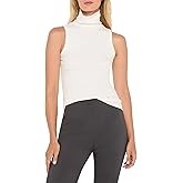 NIC+Zoe Womens Perfect Knit Rib Turtleneck Tank