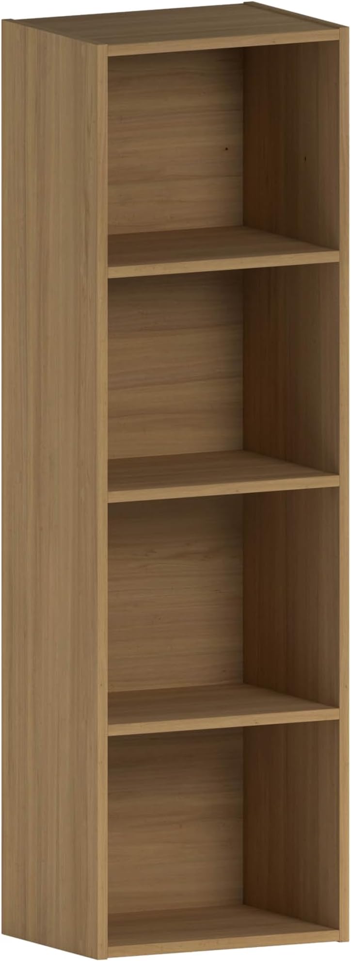Vida Designs Oxford 4 Tier Cube Bookcase Oak Shelving Storage Unit