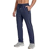 MAGNIVIT Mens Sweatpants with Zipper Pockets Athletic Track Joggers for Men Lightweight Quick-Dry Stretchy Pants for Men