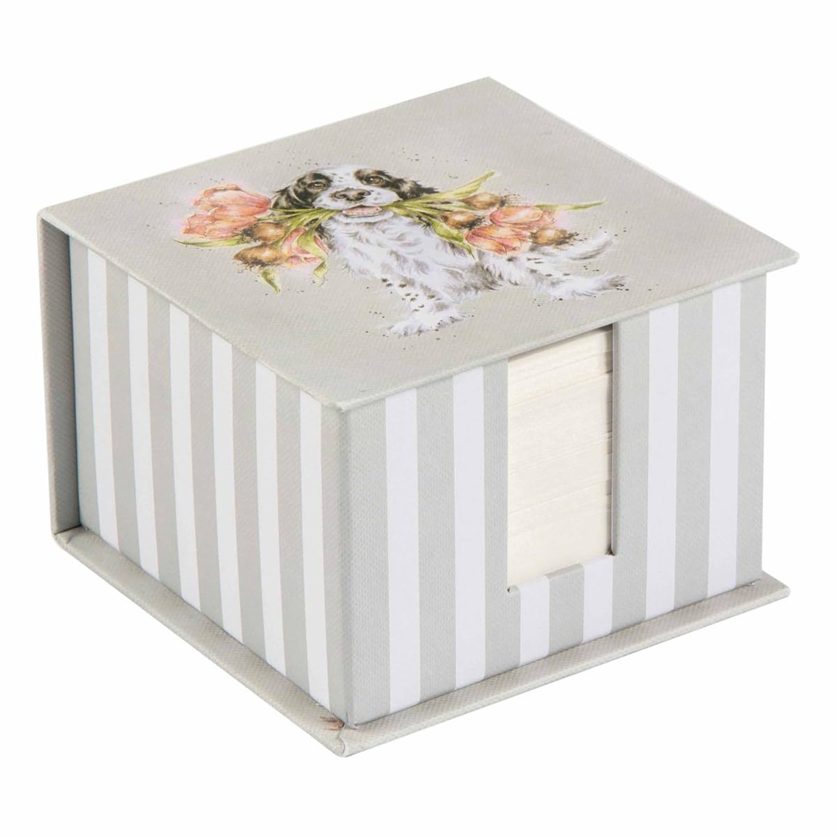 Wrendale Designs Memo Block - Blooming with Love (Dog)