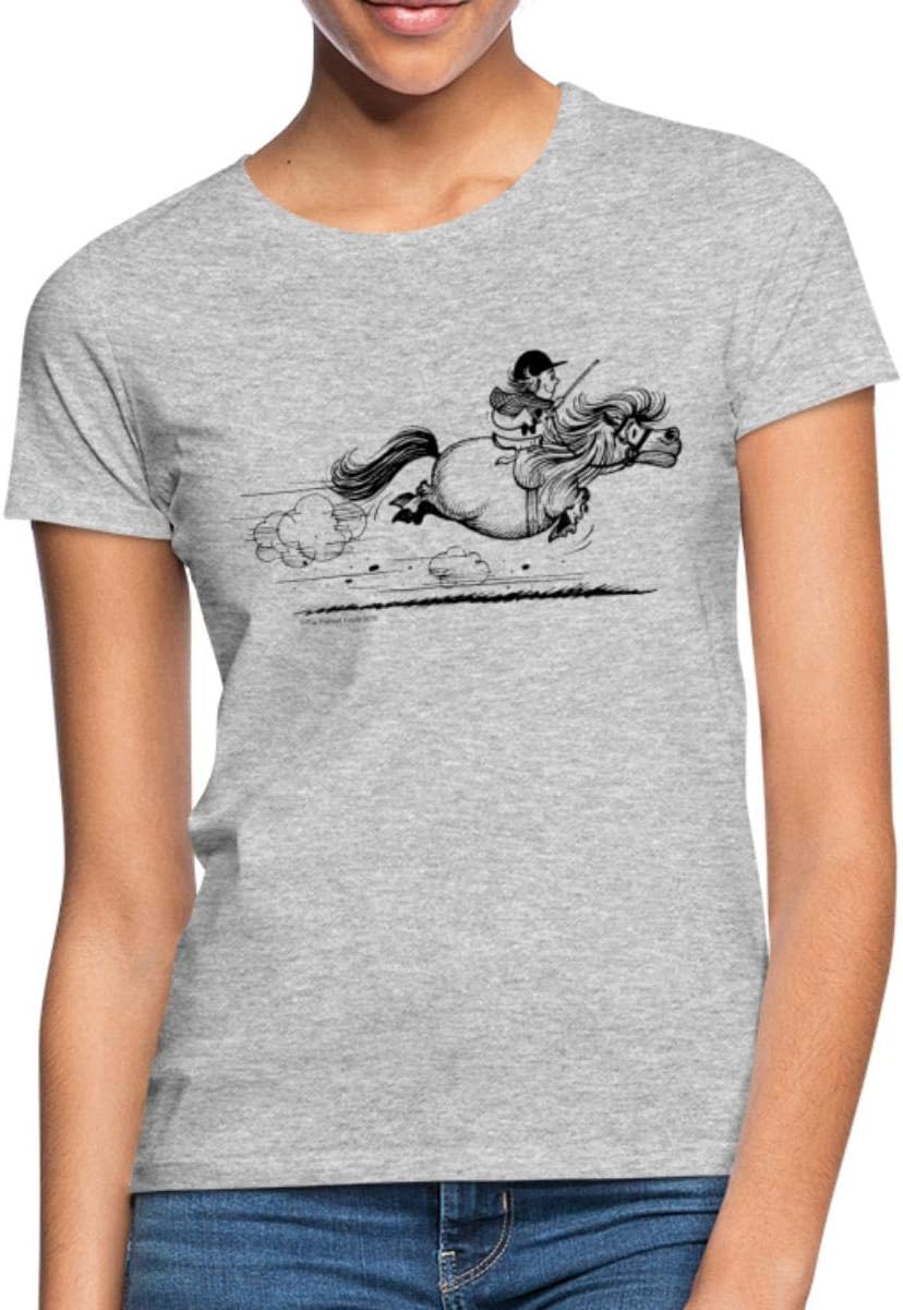 Spreadshirt® Thelwell Cartoon Pony Sprint Women's T-Shirt