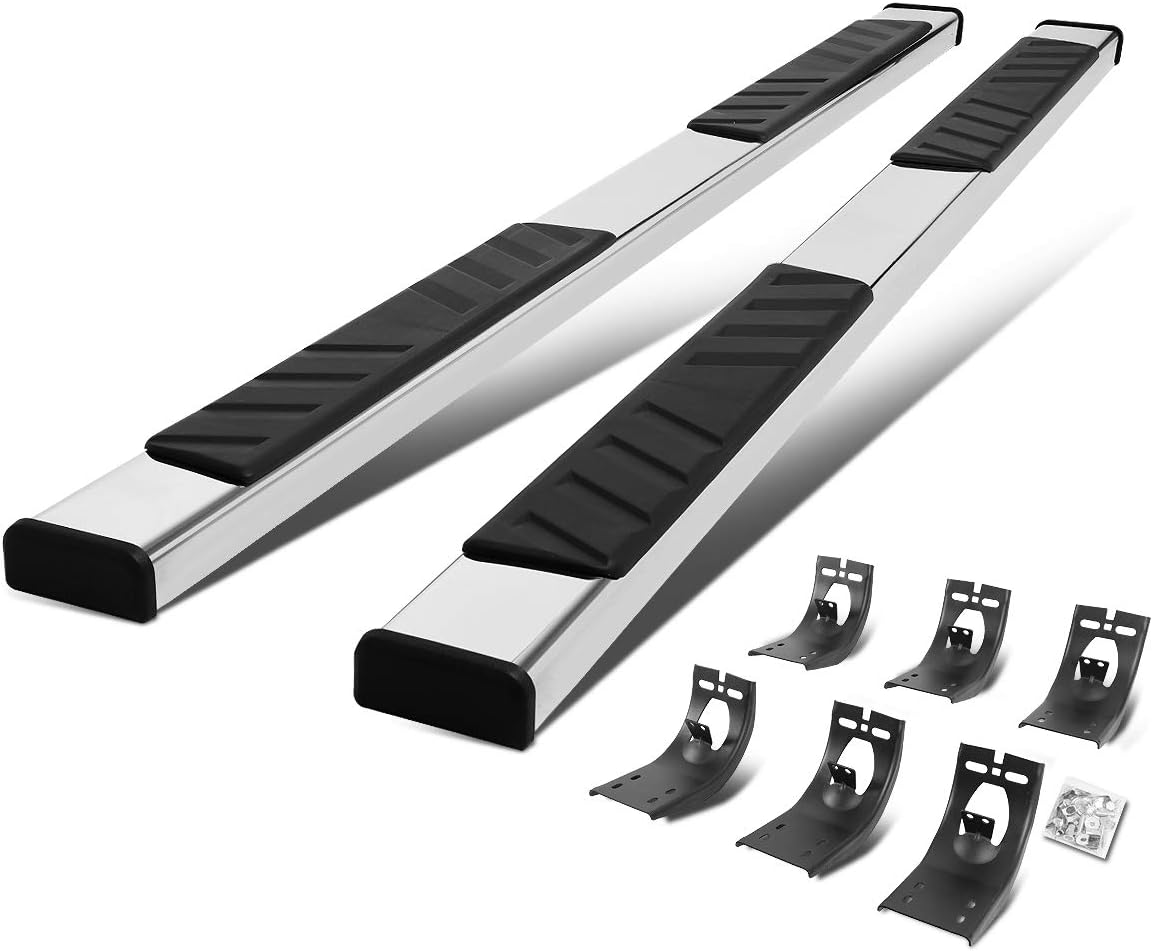 5 Inches Stainless Flat Side Step Nerf Bar Running Boards
