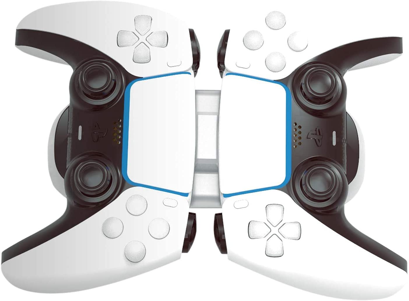 Steelplay - PS5 Ladestation, PS5 Controller Ladestation mit zwei USB-Ports , PS5 Ladestation Controller Stand für DualSense Wireless Controller - weiß 2