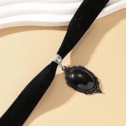 PINCHUAN 1PCS Black Choker Necklace for Women