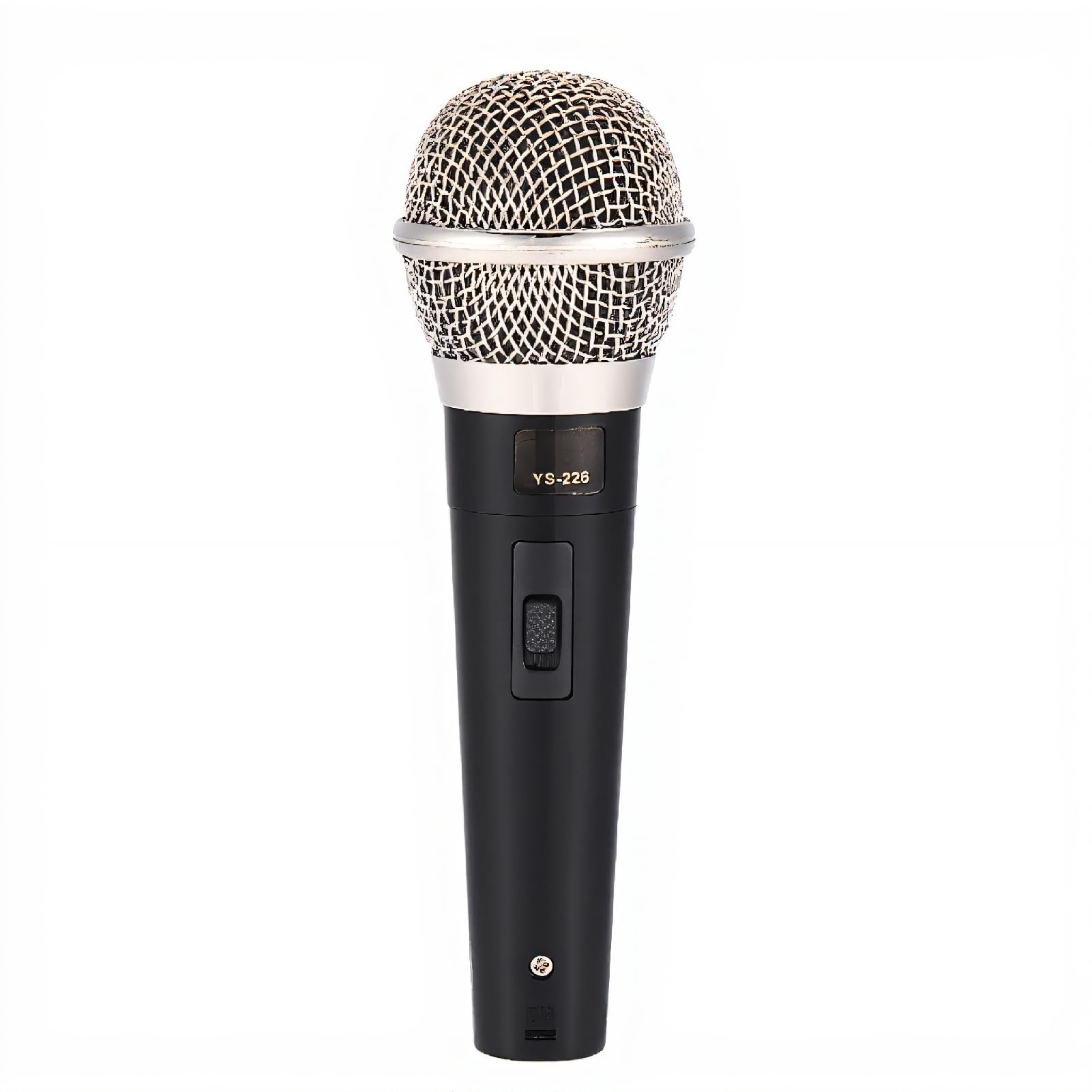 ASHATA Dynamic Microphone,Handheld Professional Wired Dynamic Microphone with Clear Voice for Karaoke Vocal Music Performance