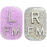 Rectangle Glitter Xray Markers, with 2 or 3 Initials, Personalized, X-Ray, Radiology