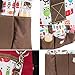 SoHo diaper bag Soren Owl 6 pcs nappy tote bag large capacity for baby mom dad stylish insulated unisex multifunction waterproof large capacity includes changing pad stroller straps Brown