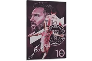 DESHVA Lionel Poster Messi Canvas Print Poster Unframe:12x18inch(30x45cm)